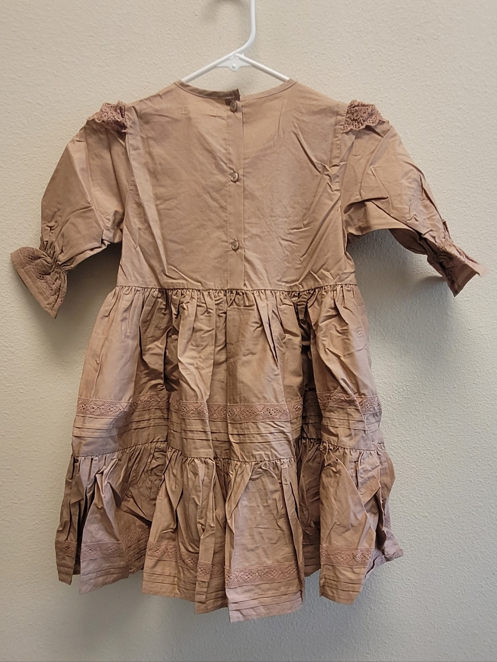 Noralee Genevieve Dress In Color Mocha Size 8 - Picture 5 of 10